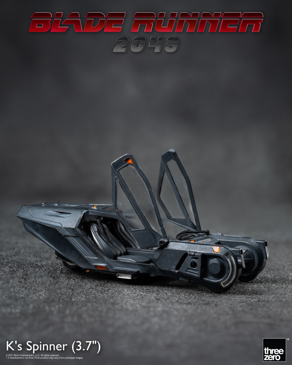 threezero Blade Runner 2049 - K's Spinner (3.7") | 4895250816022