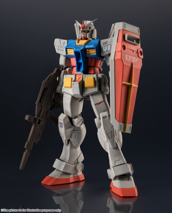 BANDAI Tamashii RX-78-2 Gundam (Marking Plus Ver.) Mobile Suit Gundam, TAMASHII NATIONS Gundam Universe | 4573102638793