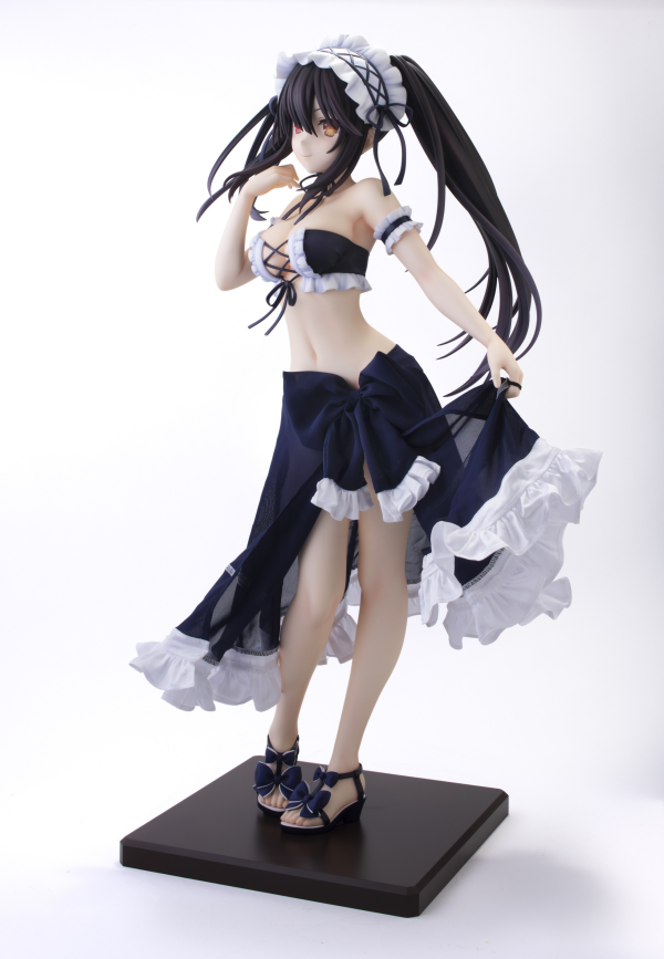 KADOKAWA Date A Live Light Novel: Kurumi Tokisaki Swimsuit Ver. 1/2.5 Scale Figure | 4935228269709