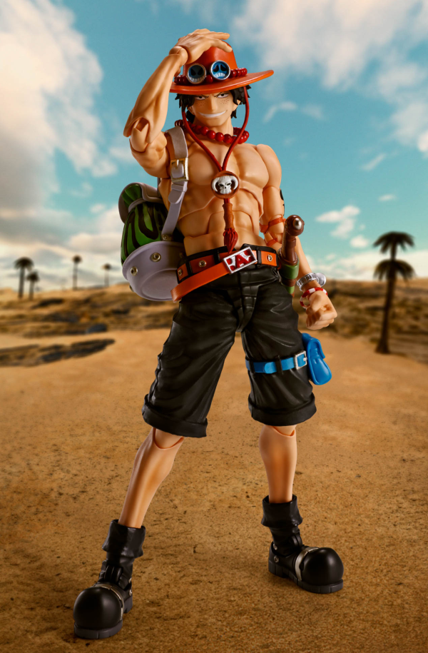 BANDAI Tamashii PORTGAS・D・ACE -FIRE FIST- "ONE PIECE", TAMASHII NATIONS S.H.Figuarts | 4573102668103