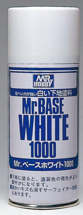 Mr Hobby Mr Base White Spray 1000 | 4973028927917