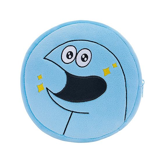 Gal & Dino 2-in-1 Miniature Pillow + Eye Mask | 4580590180390
