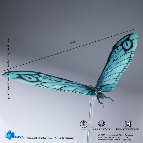 HIYA Toys Exquisite Basic Series None Scale Godzilla King of the Monsters Mothra Emerald Titan Ver. | 6957534203817