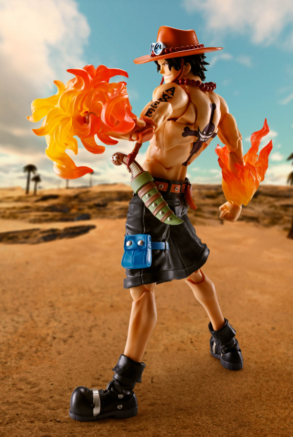 BANDAI Tamashii PORTGAS・D・ACE -FIRE FIST- "ONE PIECE", TAMASHII NATIONS S.H.Figuarts | 4573102668103