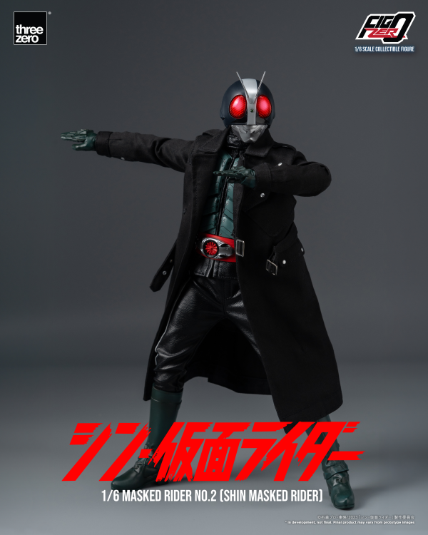 Three Zero FigZero 1/6 Masked Rider No.2 (SHIN MASKED RIDER) | 4895250807969