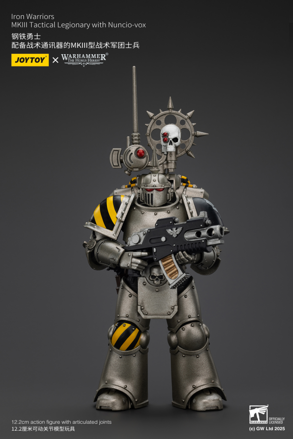 JOYTOY lron Warriors MKlIl Tactical Legionary with Nuncio-vox(6927054401468)
