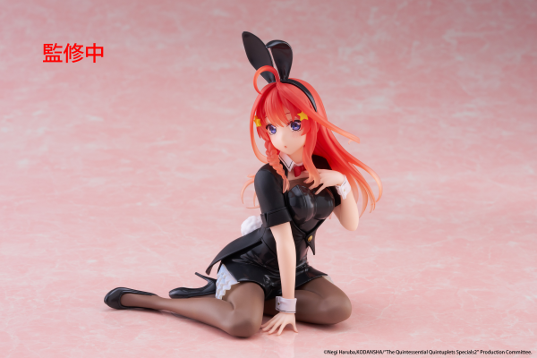 TAITO The Quintessential Quintuplets 3 Desktop Cute Figure - Itsuki Nakano (Bunny Ver.) | 840342403684