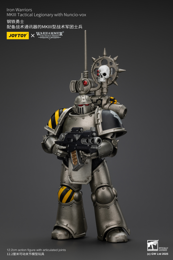 JOYTOY lron Warriors MKlIl Tactical Legionary with Nuncio-vox | 6927054401468