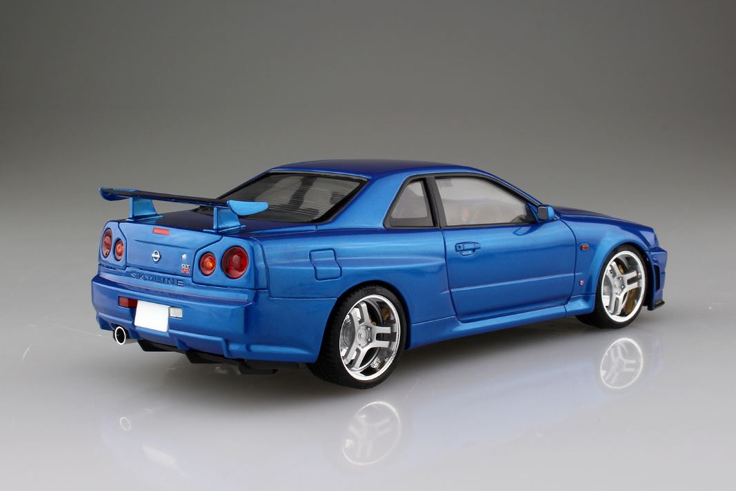 Aoshima 1/24 Initial D HOSINO KOZO BNR34 Skyline GT-R