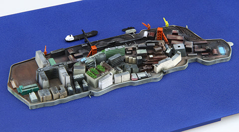 Fujimi 1/3000 Gunkanjima (Hashima Island)
