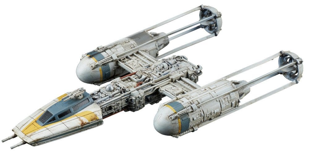 VEHICLE MODEL 005 Y-WING STARFIGHTER | 4573102657312