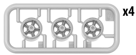 MiniArt M3/M4 Road Wheels Set Welded Type and Pressed Type | 4820183312839