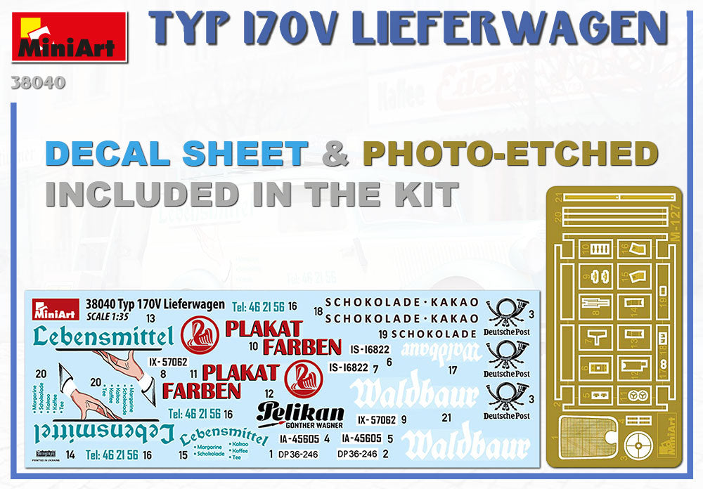 MiniArt 1/35 Typ 170V Lieferwagen | 4820183313096