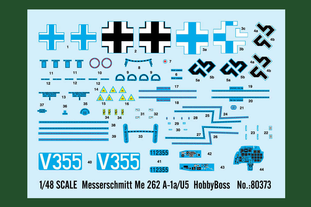 Hobby Boss 1/48 Me 262 A-1a/U5