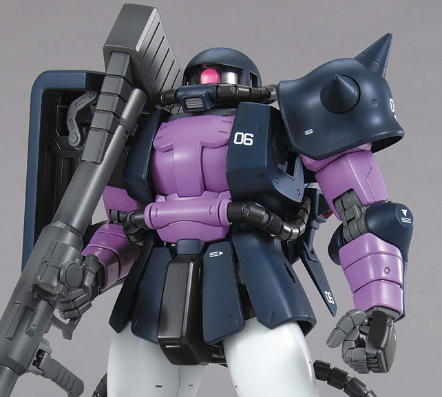 Bandai MG 1/100 MS-06R High Mobility Type Zaku II (Black Tri-Stars) Gundam | 4573102635723