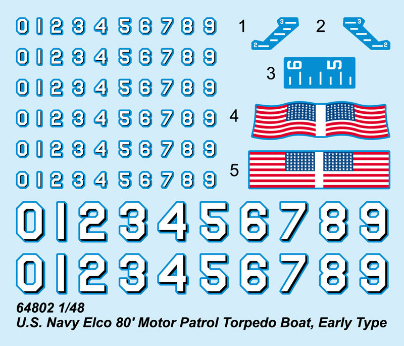 ILOVEKIT 1/48 US Navy Elco 80' Motor Patrol Torpedo Boat Early Type
