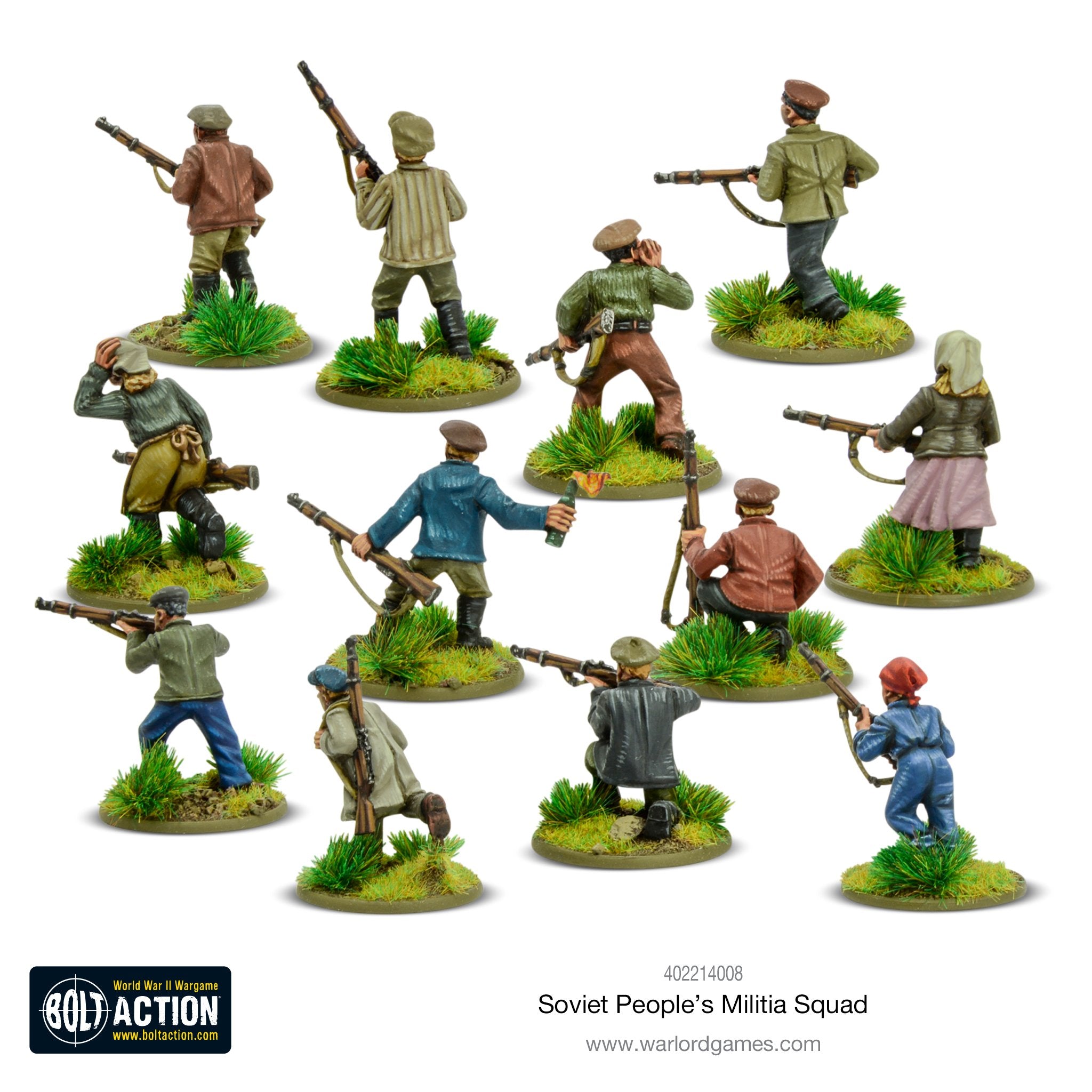 Bolt Action Soviet Peoples Militia squad | 5060572502192
