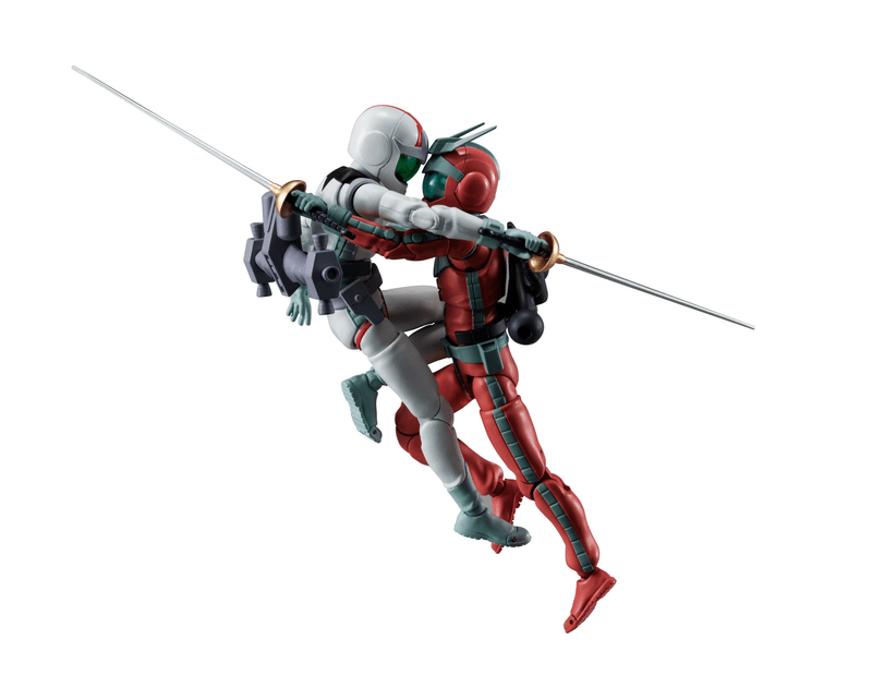 MegaHouse G.M.G. COLLECTION EX 09 Mobile Suit Gundam Earth Federation Amuro Ray & Char Aznable Normal Suit Ver.【with gift】