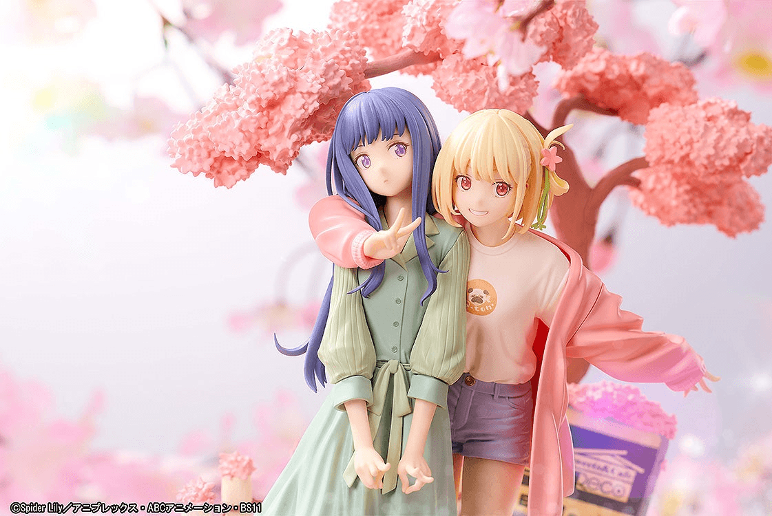 Lycoris Recoil Chisato Nishikigi & Takina Inoue Spring Ver. Non-Scale Figure | 4534530998590