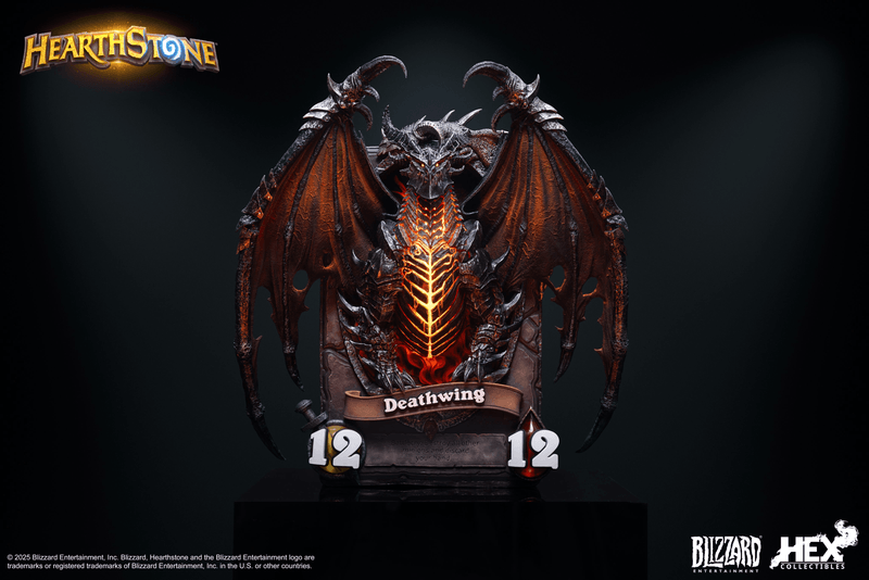 HEX Collectibles Blizzard Hearthstone® Deathwing Art Statue | 6978082551212