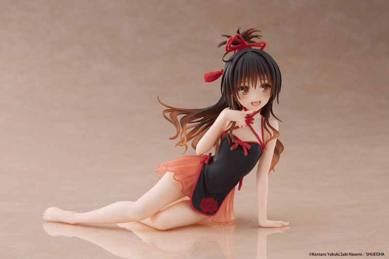 TAITO To Love-Ru Darkness Desktop Cute Figure - Mikan Yuki (Chinese Dress Ver.) | 840342404186