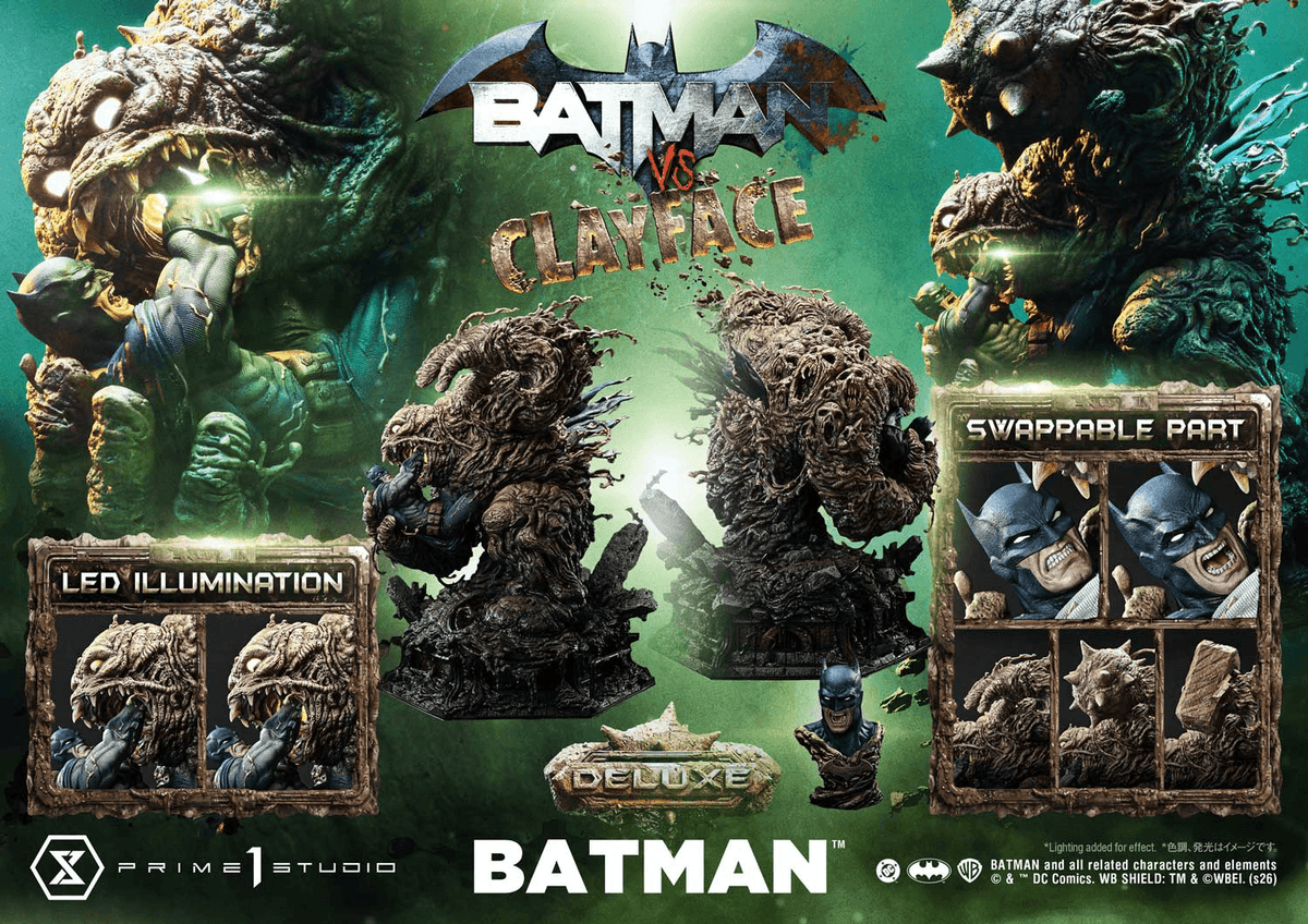 Ultimate Premium Masterline Batman (Comics) BATMAN VS CLAYFACE Deluxe Version