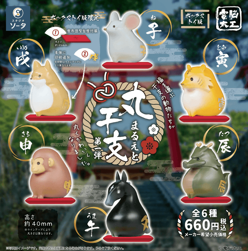 Cyber Craftsman: Round Zodiac (Box of 6)(4582779495295)