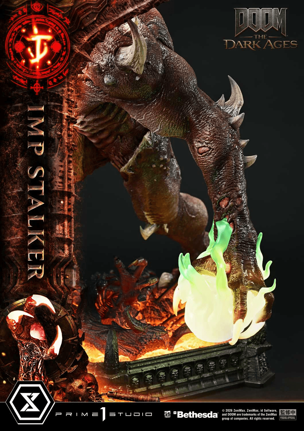 Ultimate Premium Masterline DOOM: The Dark Ages Imp Stalker | 4582647123350