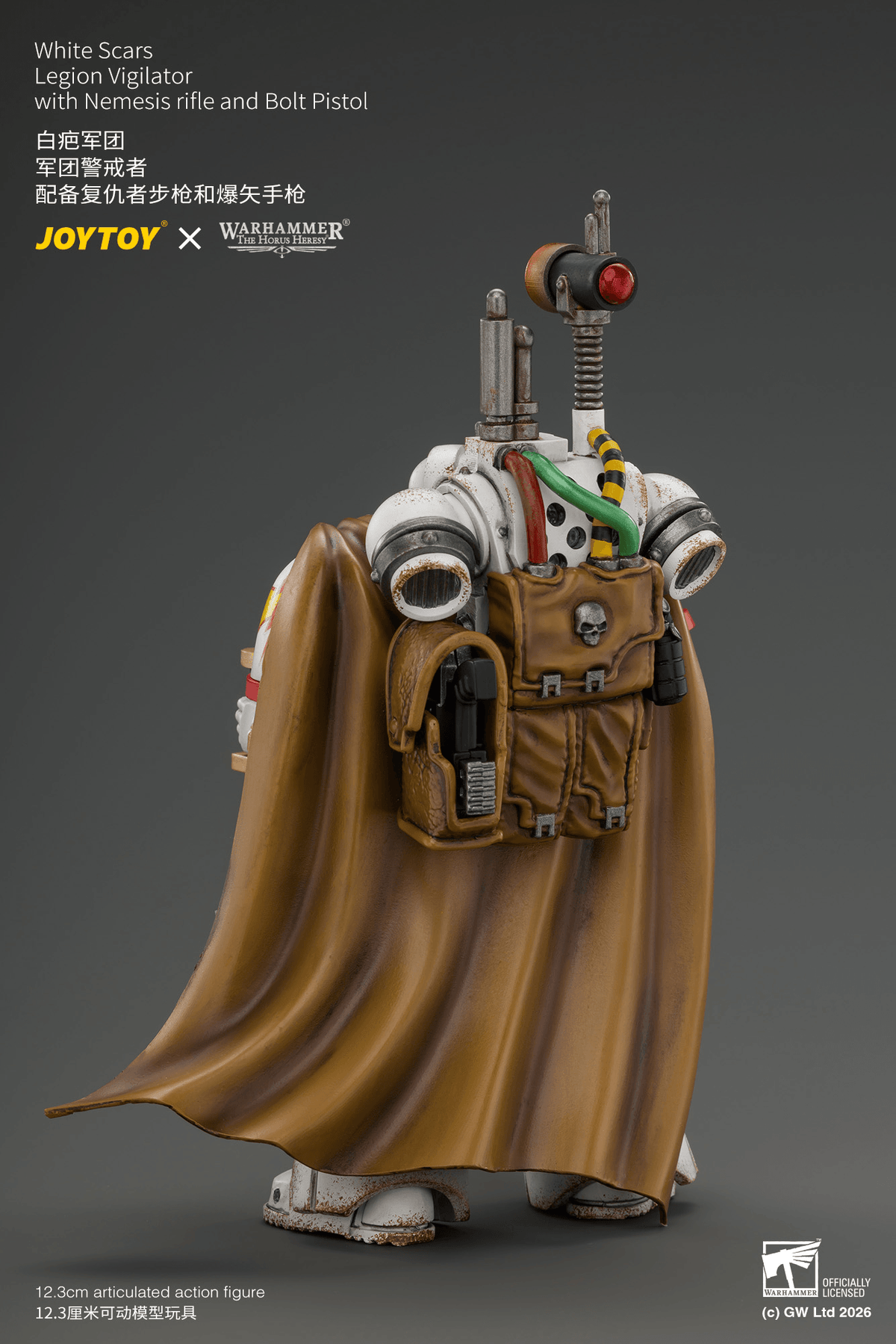 White Scars Legion Vigilator with Nemesis rifle and Bolt Pistol