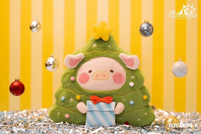 LuLu The Piggy Christmasland - 40cm Plush Cushion | 796548113097