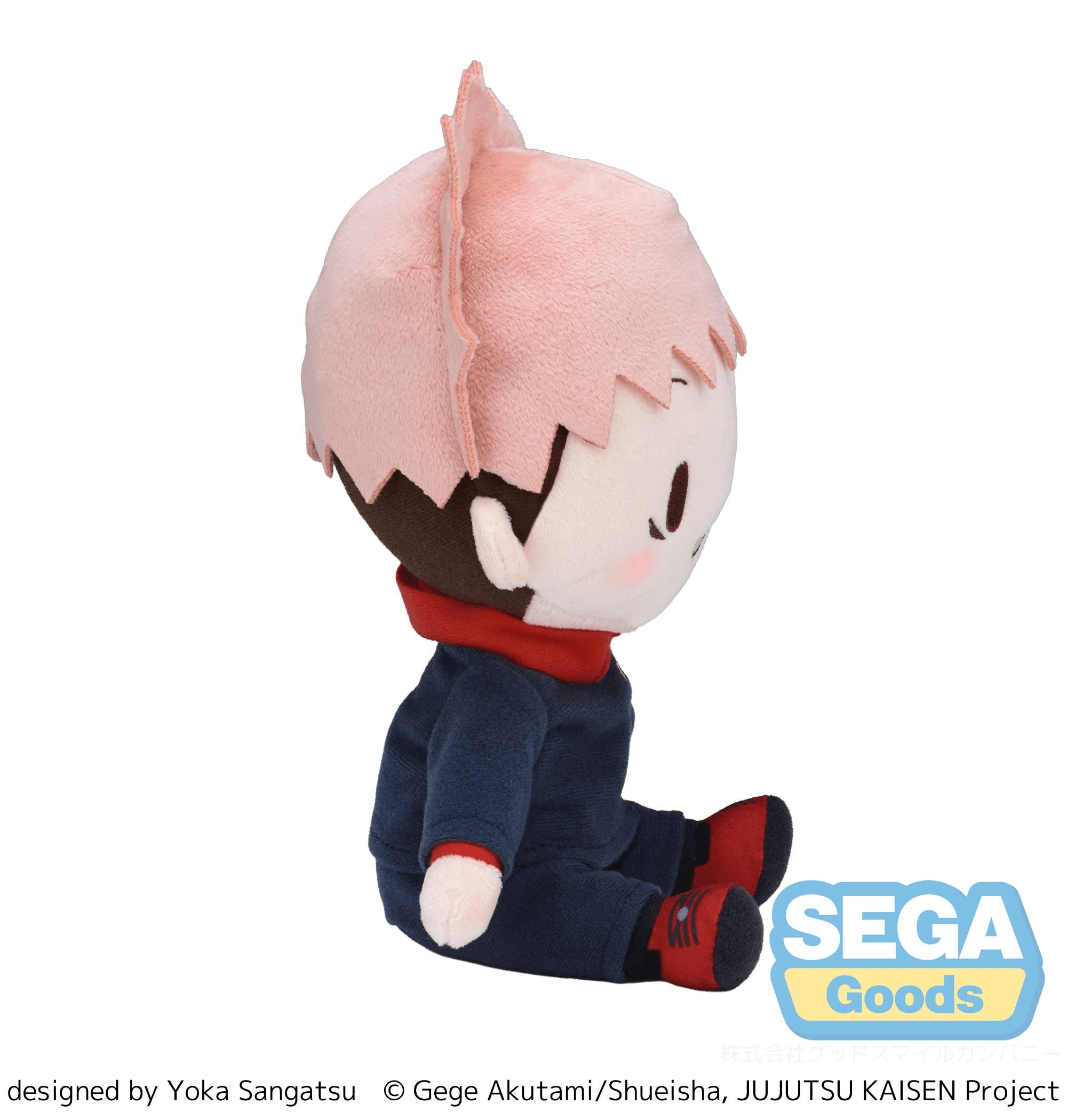 fuwa petit Anime "Jujutsu Kaisen" 5th Anniversary "Yuji Itadori" Plush (M) | 4582733468617