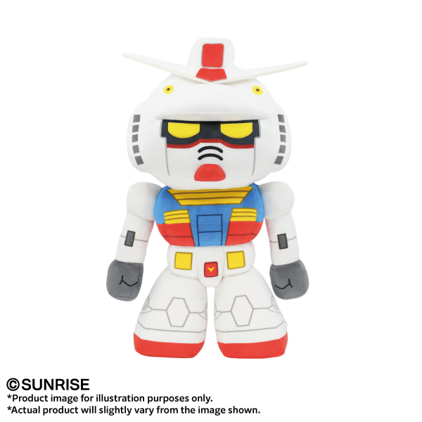 RX-78-2 Gundam "Mobile Suit Gundam" NuiMotions Bandai Namco Nui Plush