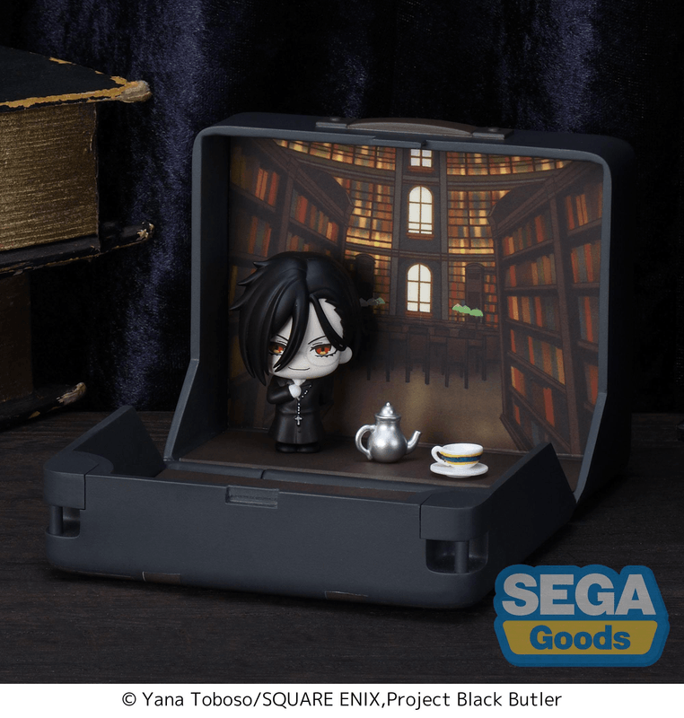 SEGA Petite World Memories Anime Black Butler -Public School Arc- Mini Figure Sebastian Michaelis (EX) | 4582733427409