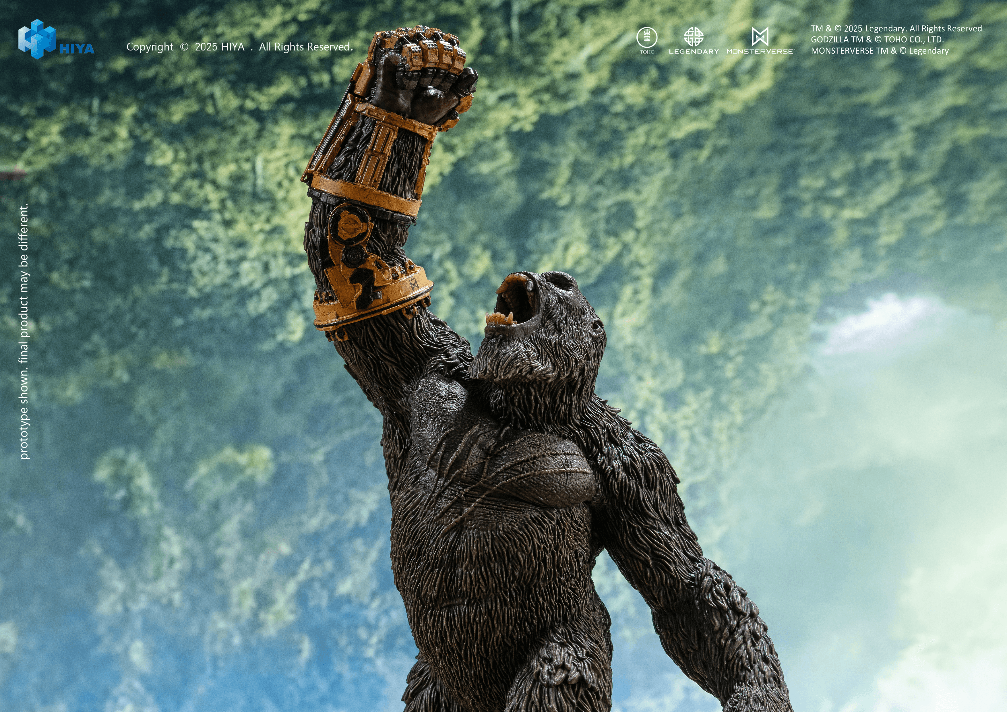 HIYA Stylist Series None Scale 8.7 Inch Godzilla x Kong The New Empire Kong B.E.A.S.T. Glove Version PVC statue | 6957534204791