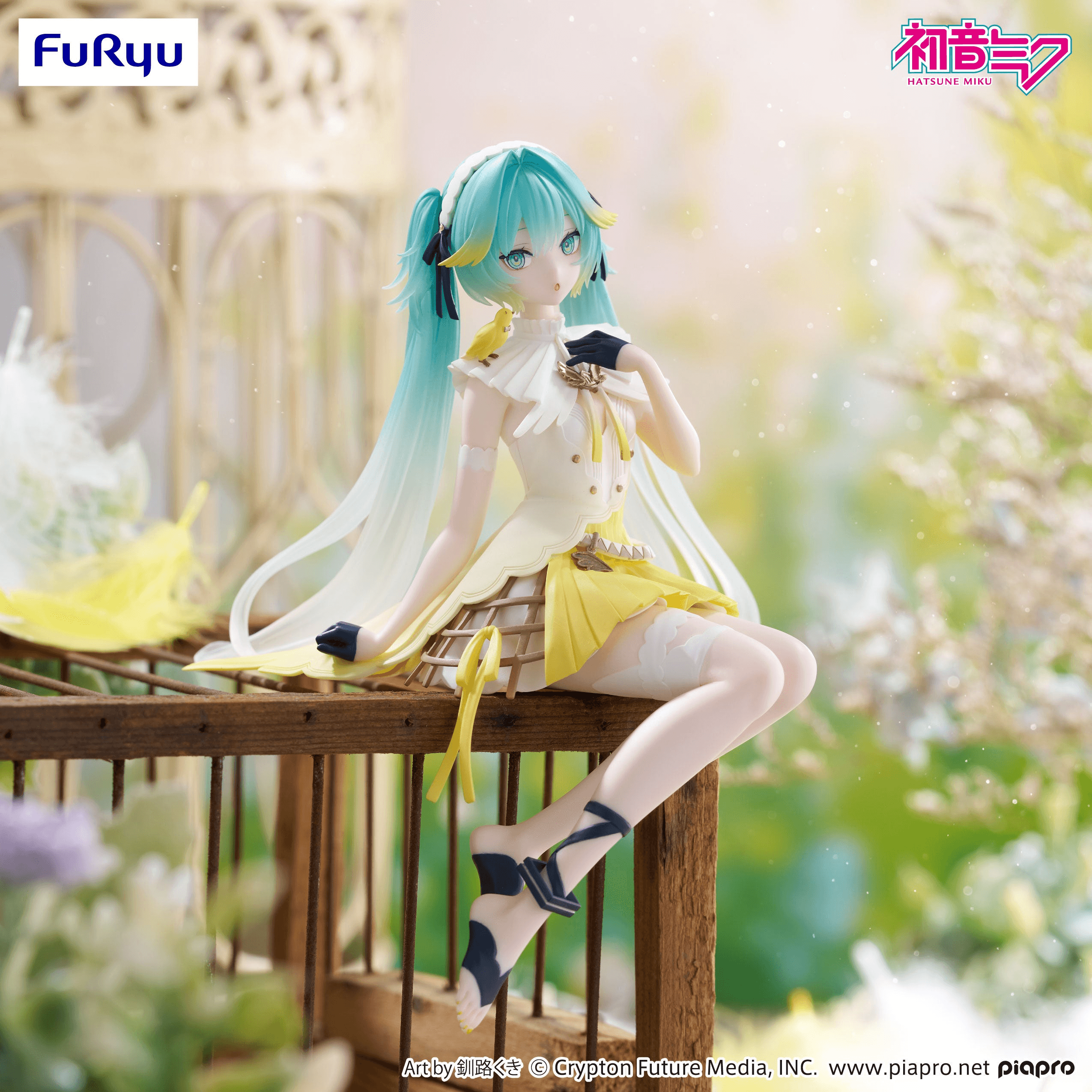 Hatsune Miku Noodle Stopper Figure -Canary Bird- | 4571623508922