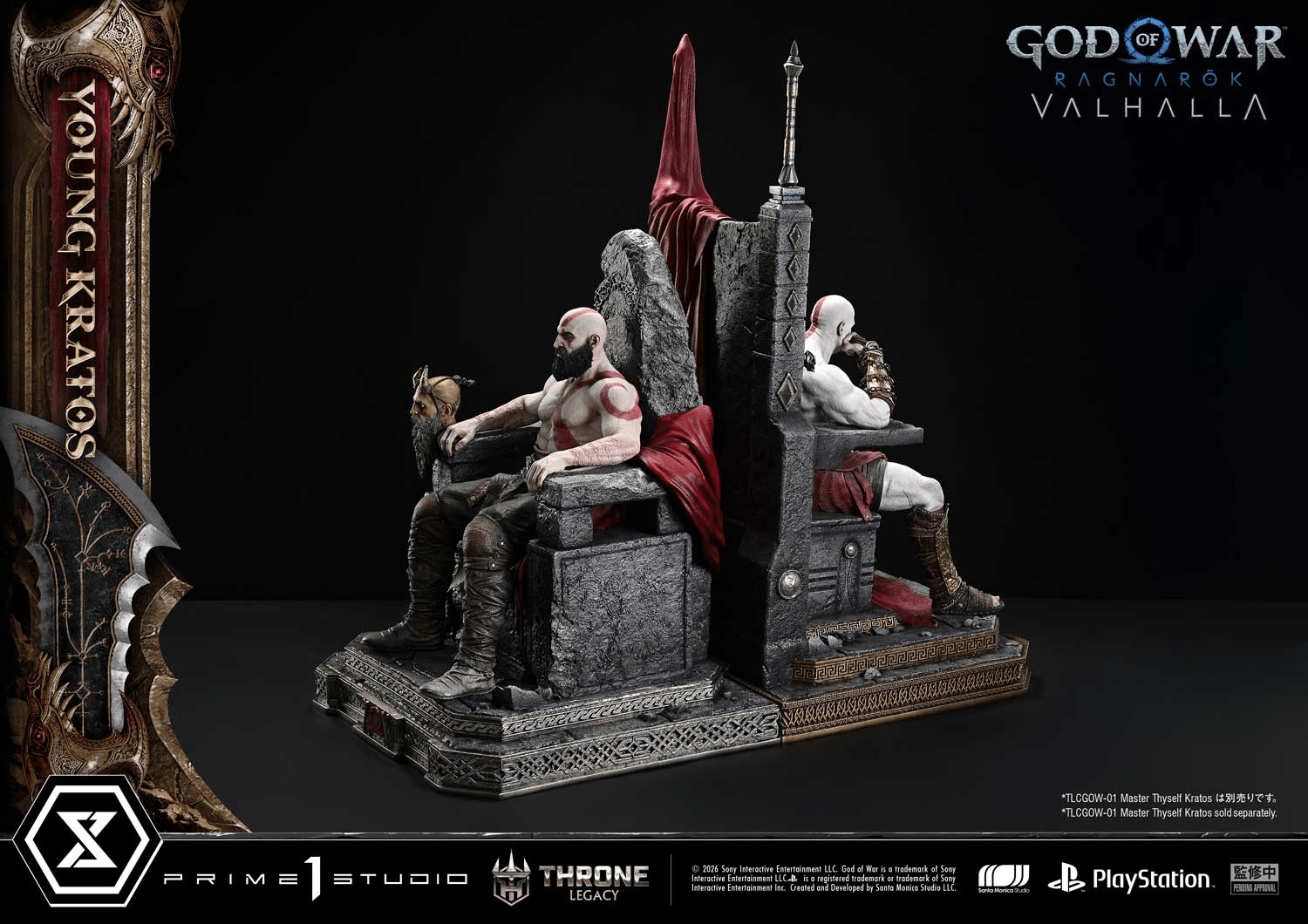 Throne Legacy God of War: Ragnarok Young Kratos Bonus Version | 4582647123411
