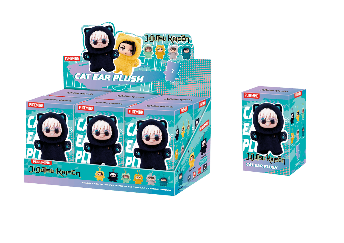 Jujutsu Kaisen - Cat Ear Plush Blind Box (6 units/set) (Box of 6)