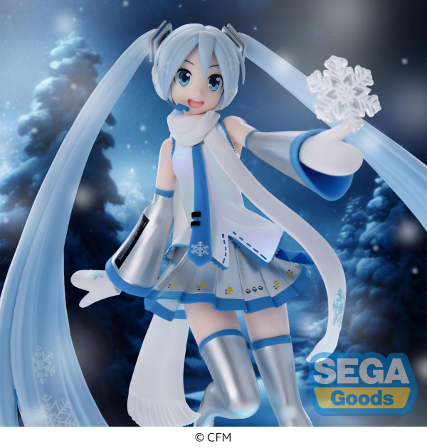 SEGA Luminasta "Hatsune Miku" Series "SNOW MIKU" ~Snow Miku Sky Town Ver.~ | 4580779541875