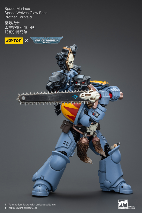 Joy Toy Space Marines Space Wolves Claw Pack Brother Torrvald | 6973130372733