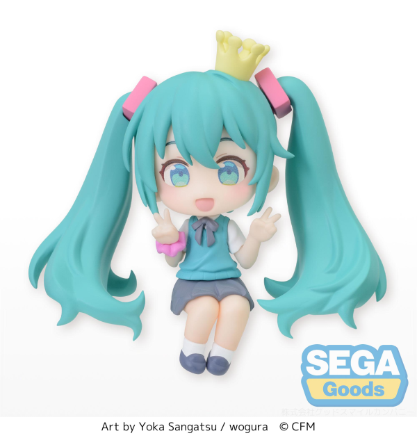 SEGA "Hatsune Miku" Series Perching Mini Figure "Hatsune Miku 16th Anniversary" (EX) (Carton Order Only) | 4580779532385
