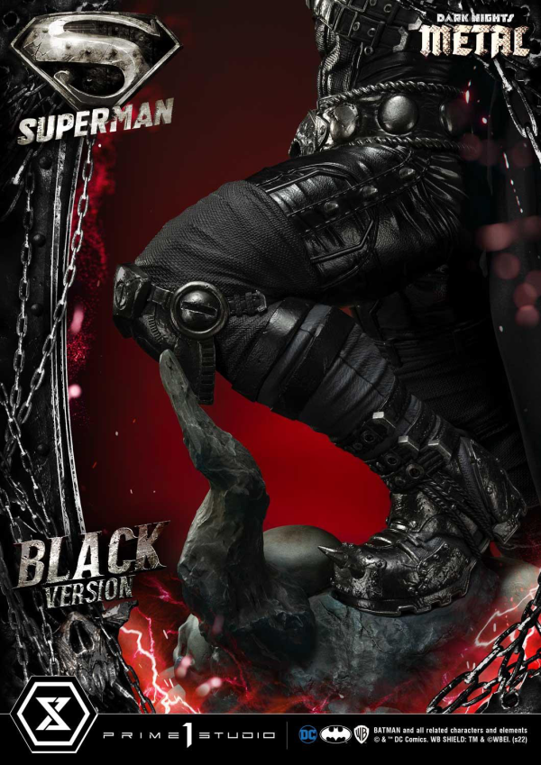 Prime 1 Studio Museum Masterline Dark Nights: Metal (Comics) Superman Black Version | 4580708043500