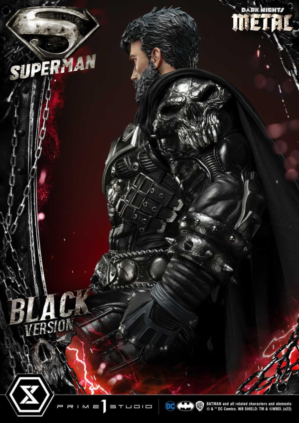 Prime 1 Studio Museum Masterline Dark Nights: Metal (Comics) Superman Black Version | 4580708043500