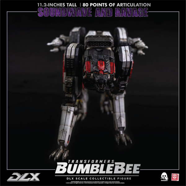 Three Zero Transformers: Bumblebee - DLX Soundwave and Ravage | 4897056202627