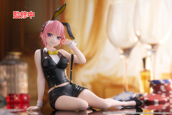 TAITO The Quintessential Quintuplets 3 Desktop Cute Figure - Ichika Nakano (Bunny Ver.)(0840342403387)