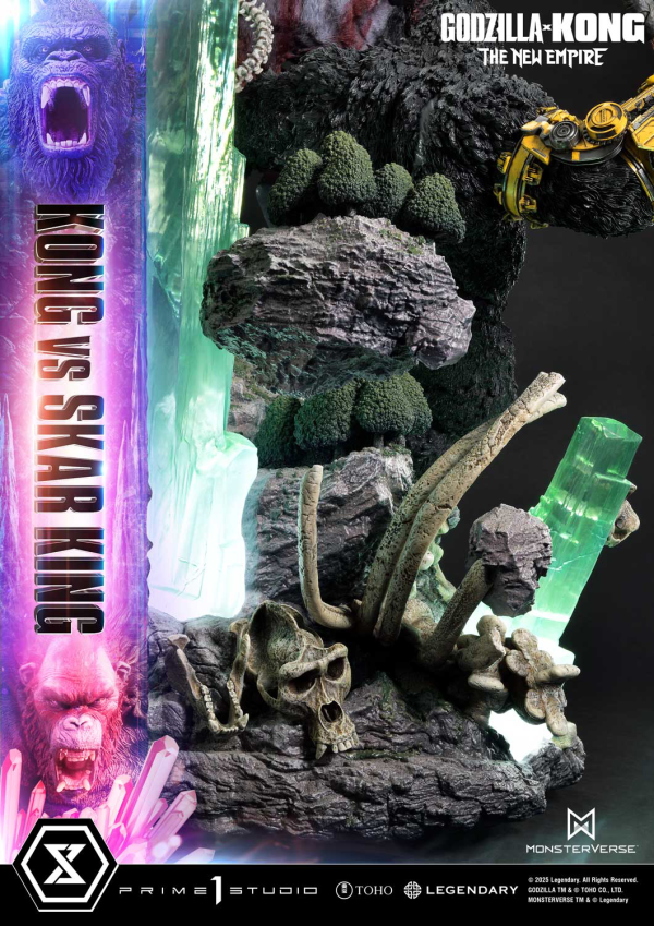 Prime 1 Studio Ultimate Diorama Masterline Godzilla x Kong: The New Empire (Film) Kong vs Skar King | 4582647121691