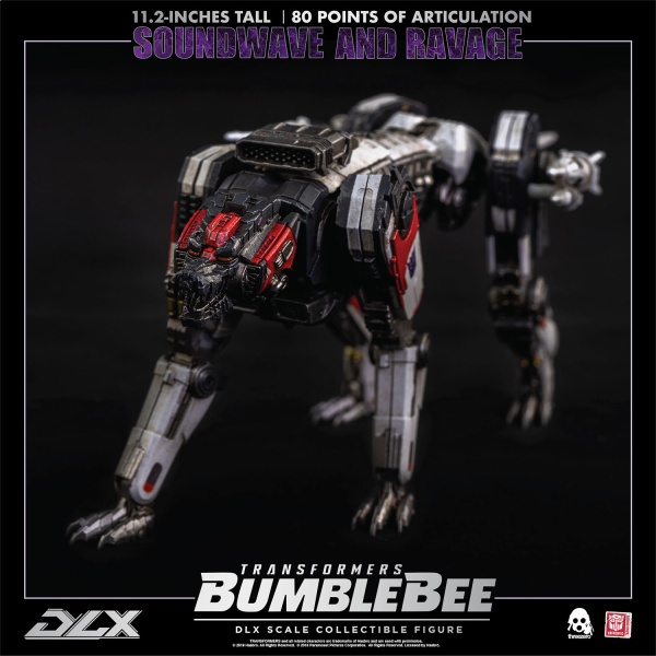 Three Zero Transformers: Bumblebee - DLX Soundwave and Ravage | 4897056202627