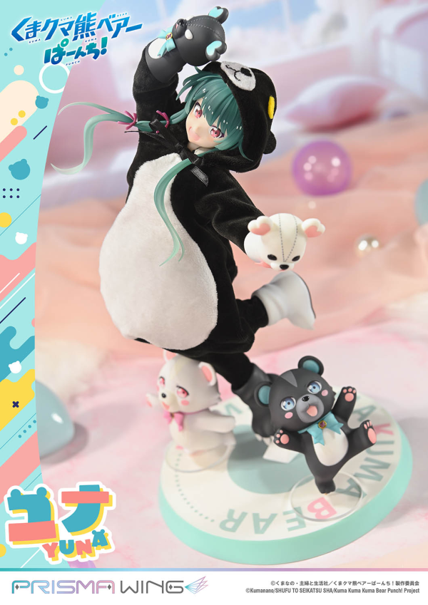 Prime 1 Studio PRISMA WING Kuma Kuma Kuma Bear Punch! Yuna 1/7 Scale Pre-Painted Figure | 4582647120601