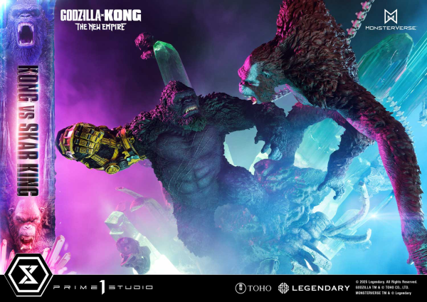 Prime 1 Studio Ultimate Diorama Masterline Godzilla x Kong: The New Empire (Film) Kong vs Skar King | 4582647121691