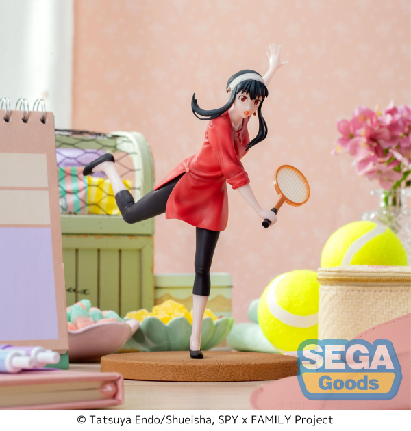SEGA Luminasta TV Anime "SPY x FAMILY" "Yor Forger" Tennis | 4580779538097