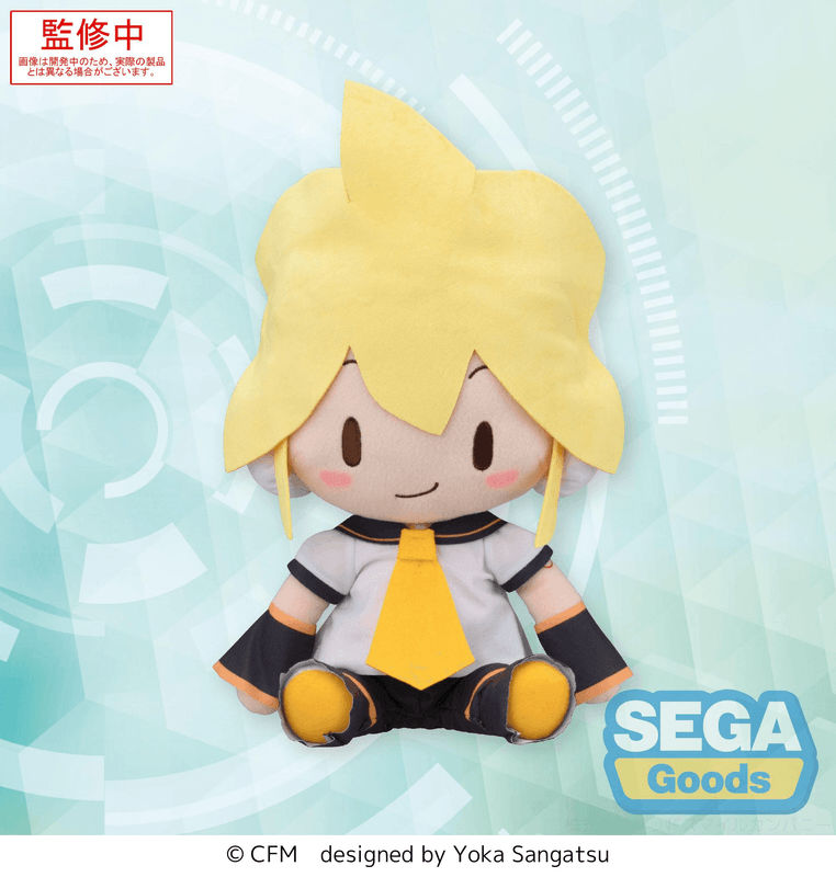 SEGA fuwa petit Hatsune Miku Series MEJ Plush Kagamine Len (Rerelease) | 4582733457963